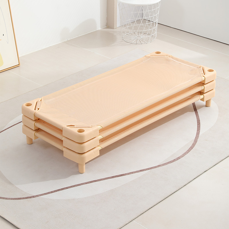 Kindergarten mesh bed lunch bed children's lunch break bed early education special bed student lunch bed folding small bed