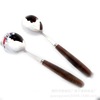 Creative Anti Wood Hands Stainless Steel Western Kids, Skin Skin Drink with Cup Mooncake Cake Cake Small Gift Tableware