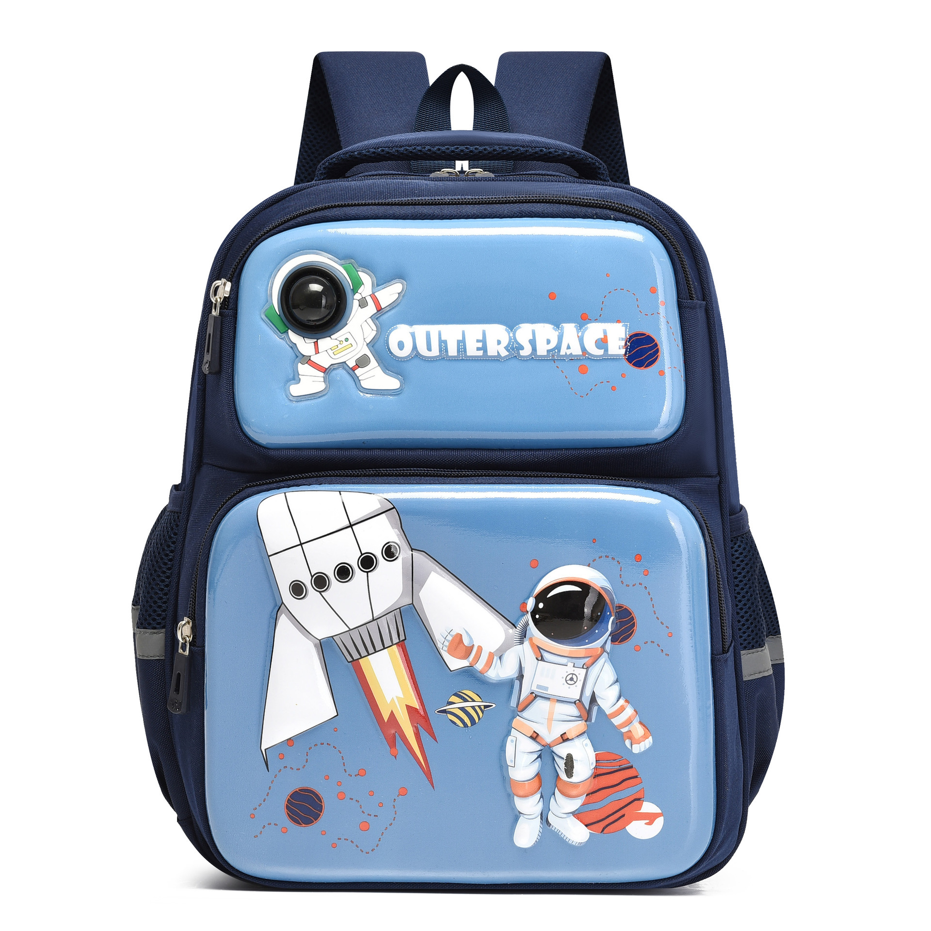 Nuevos niños de 2 - 4 grados de dibujos animados mochila de cáscara dura para niños y niñas mochila de carga ligera de gran capacidad