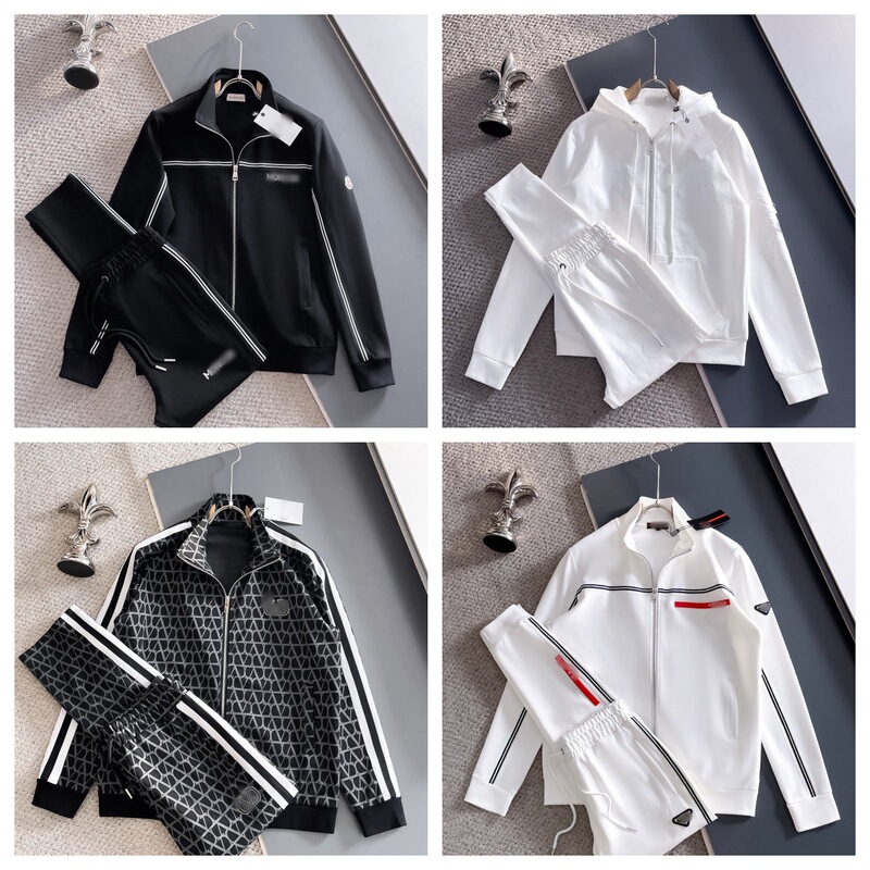 Cross-Border Correct Version 25 Autumn/Winter New Trendy Brand Casual Versatile Fashion Unisex Sweatshirt and Sweatpants Set Cross-Border Correct Version 25 Autumn/Winter New Trendy Brand Casual Versatile Fashion Unisex Sweatshirt and Sweatpants Set