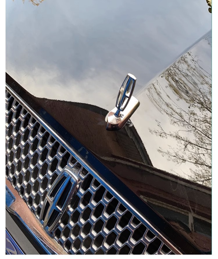 Suitable for Lincoln Mkz/Mkc/Mkx/Continental/Navigator Hood Emblem Front Engine Hood Metal Car Emblem