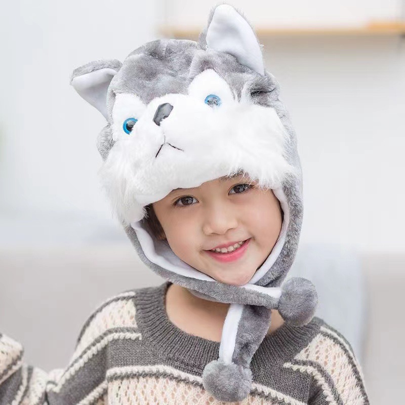 Autumn and winter cute cartoon hello kitty hat