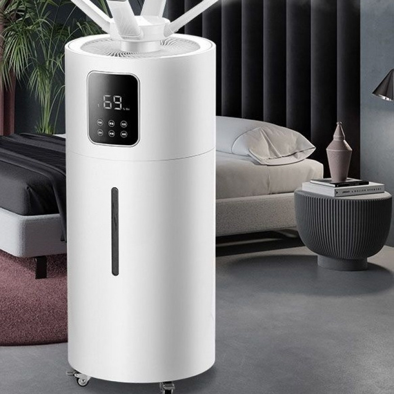 Humidificador de pulverización de vegetales de alta calidad, sala de estar de niebla grande, humidificador industrial de cultivo de aire para el hogar de 100 metros cuadrados