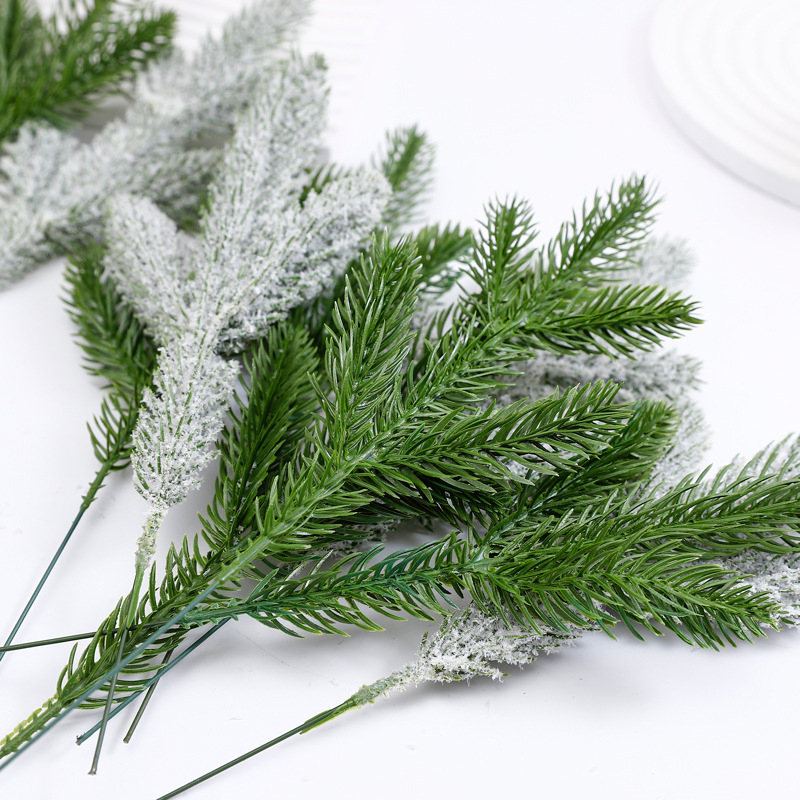 Nuevo árbol de Navidad de pinos hechos a mano DIY material de decoración floral materiales floristas al por mayor