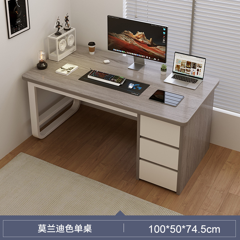 escritorio de escritorio simple y moderno con cajón escritorio de escritorio