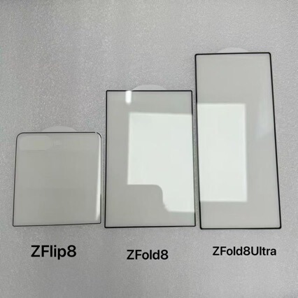 Suitable for Samsung Foldable Screen Zfold8 Tempered Film Zfold7 High-Definition Full-Screen Zflip8 Privacy Protection Film