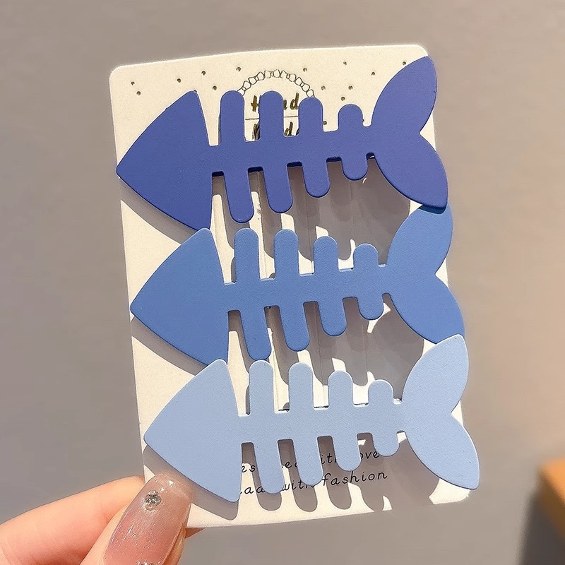 Otoño y invierno curry clip de pelo de boca de pato clip de cabello de mujer acabado de artefactos de alfabetización de la cara de la cabeza clip de ceja clip lateral