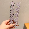16# Purple Star Bear - 2 pieces - about 34cm long