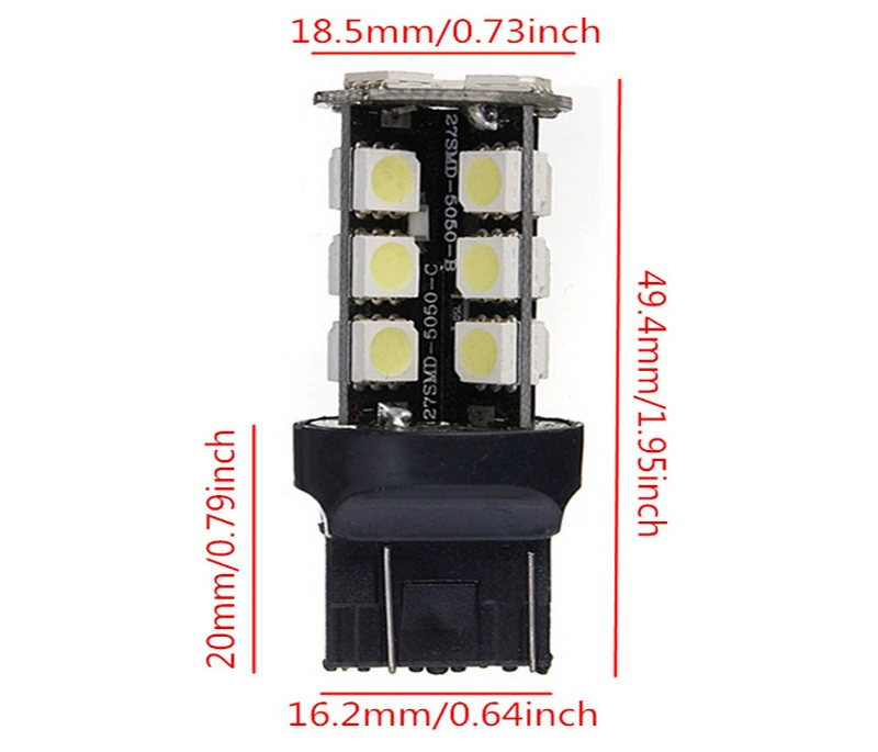 10 S25 27SMD 5050 с инкодированием реверсивного света