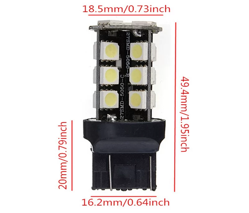 10 S25 27SMD 5050 с инкодированием реверсивного света