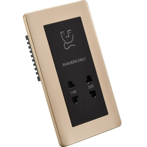146 Shavery Socket-Gold+Black