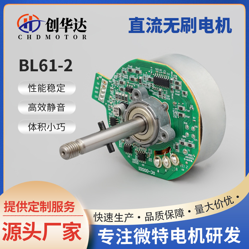 DC 브러시리스 모터 BL6120 외전형 모터, 스마트 가전제품, 근막총, 마사지기용 미니 모터