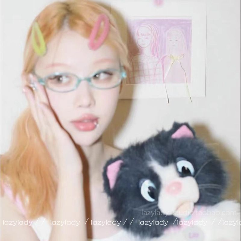 ノック感があります楕円のヘアピンのドーパミンの少女のサイドクリップのカラーbbクリップの水滴はカードの前髪を割って韓国を挟みます。|undefined