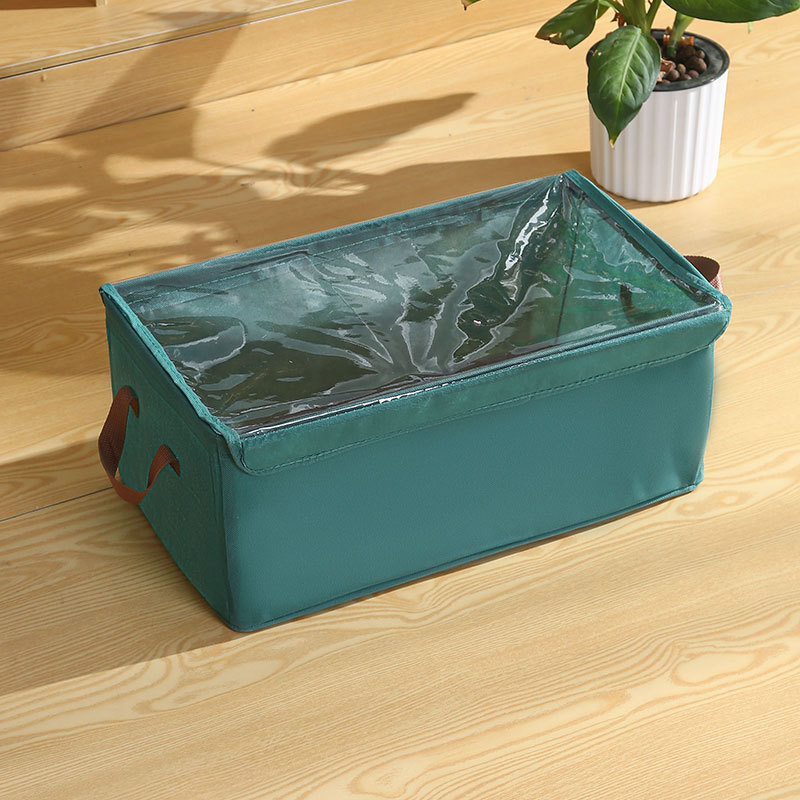 Caja de almacenamiento de ropa Cajón Grande suéter pantalones caja de almacenamiento armario plegable marco de acero caja de almacenamiento de ropa