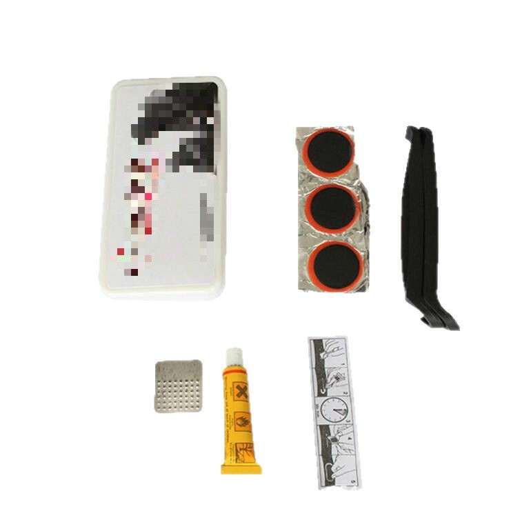 Herramienta de reparación de bicicletas herramienta de montar traje de película palanca [Herramienta de reparación de neumáticos en caja de plástico]