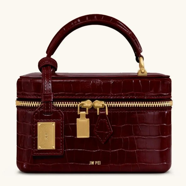 Pre-Sale Jw Pei Niche Designer Brand Box Bag 2025 New Crocodile Pattern Women's Bag Fashionable Handbag Bucket Bag Pre-Sale Jw Pei Niche Designer Brand Box Bag 2025 New Crocodile Pattern Women's Bag Fashionable Handbag Bucket Bag