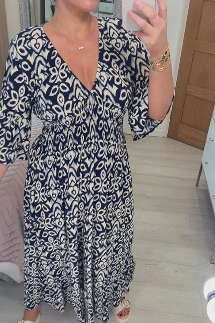 Robe à fleurs pour femmes, tenue de plage, vacances en bord de mer, ample, Joker_voghion.com