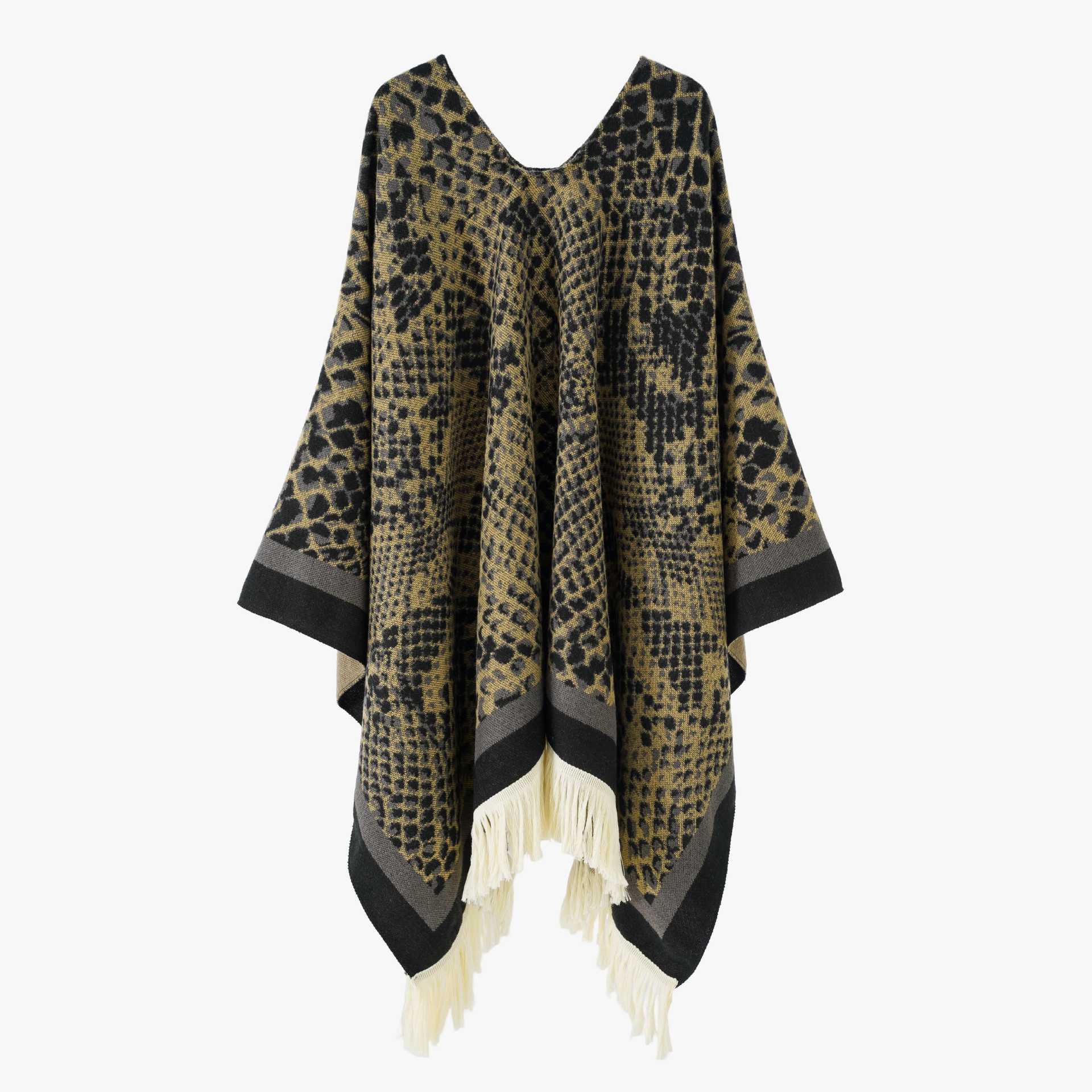 2026 primavera nueva capa cálida jacquard python moda personalidad chal Amazon exclusivo para cross-border