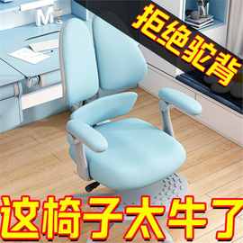 儿童学习椅小学生久坐矫正坐姿可调节座椅家用写字作业椅子可升降
