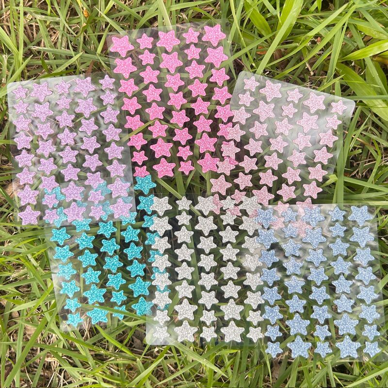 水胶体净痘贴彩色五角星痘痘贴物理吸脓舒缓隔离彩妆闪粉|undefined