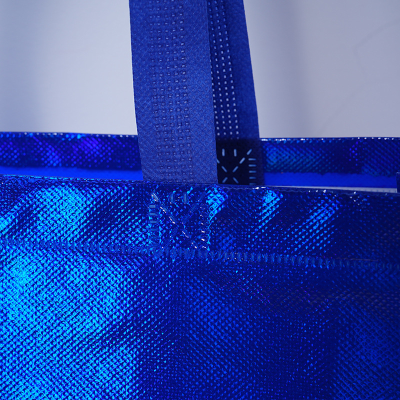 Bolsas de tela no tejida láser coloridas personalizadas logotipo de marca de moda bolsas de zapatos de mujer regalos de compras personalizados