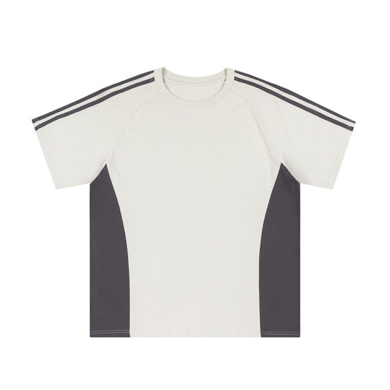 Jianheng Short-sleeved Men's Summer T-shirt Women's American Sports Style High-end Casual Pure Cotton Couple's Loose Short-sleeved T-shirt