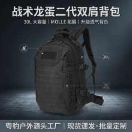 户外用品运动背包龙蛋二代战术登山突击双肩包透气骑行