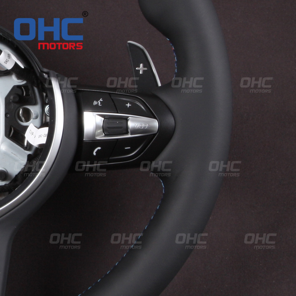 EU UK warehouse is suitable for BMW 1-7 Series, X1-6, M3-6 modification and upgrade of BMW full-leather steering wheel assembly