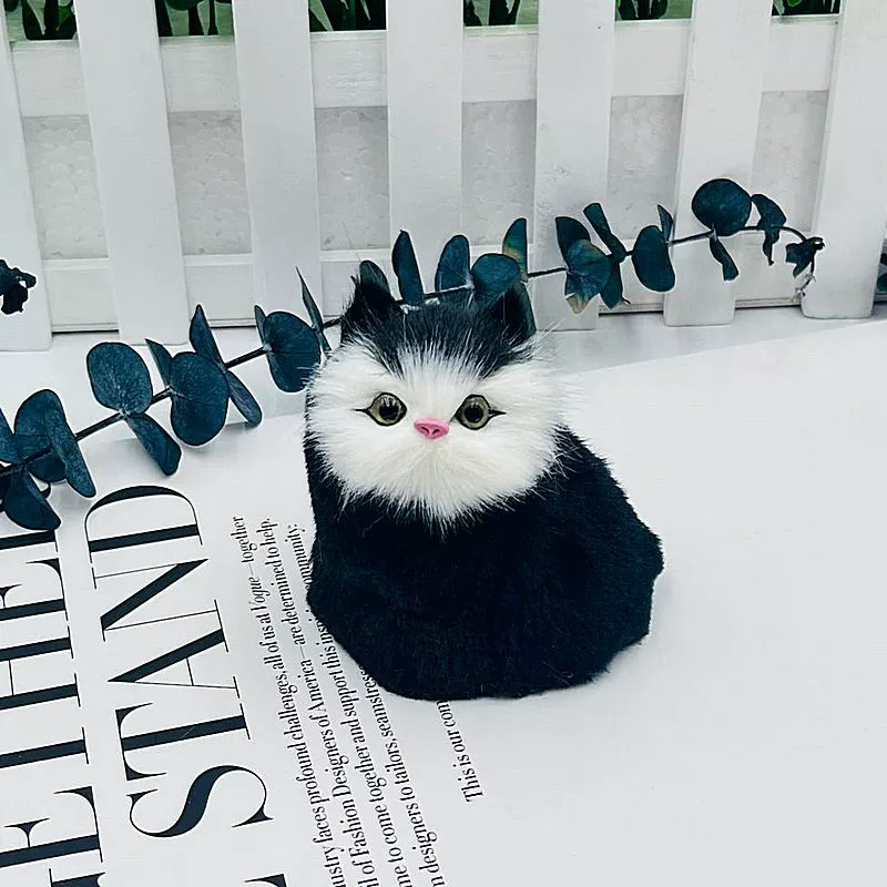 Realistic doll, toy, cat, Birthday gift