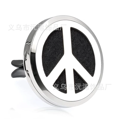 Perfplant seat | Odor Eliminator Decorative Clip - 38mm-stainless-steel-magnetic-car-mount-517