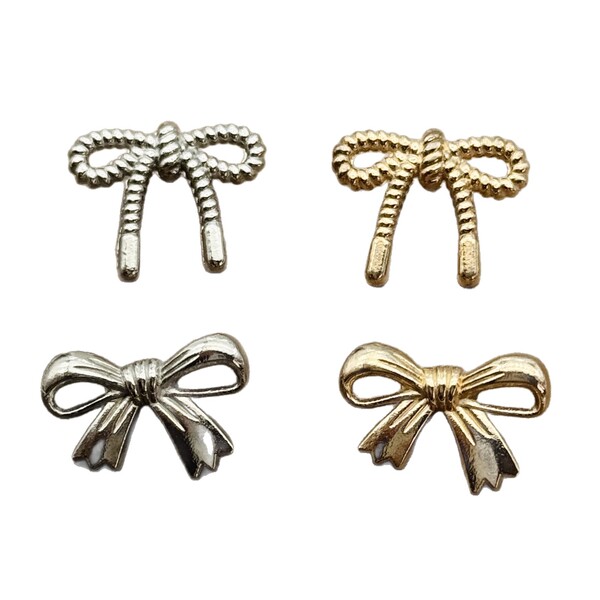 Fashionable metal trend cardigan with bow