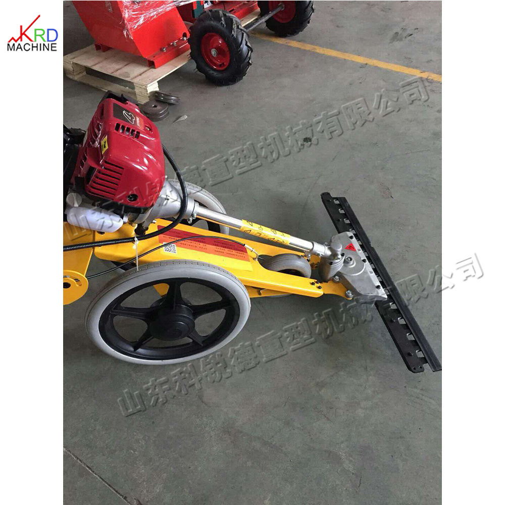 手推式全自动植被除草机 家用牧场杂草收割机 小型园林装饰修剪机