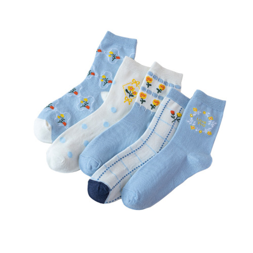 New  Mother Socks Zhuji Socks Wholesale Aunt Middle-Aged and Elderly Autumn and Winter Cotton Soft Warm Stylish Unisex Socks