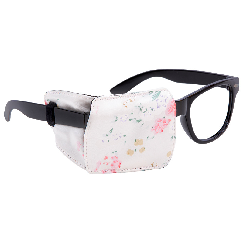 Gran cubierta negro máscara de ojo de los niños monocular estrabismo ambliopía sombreado formación corrección bloqueo parche ocular protección ocular