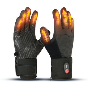 Factory Customized Smart Heating Gloves for Winter Outdoor Sports for Men and Women, Warm and Velvet Wear-Resistant Heating Gloves