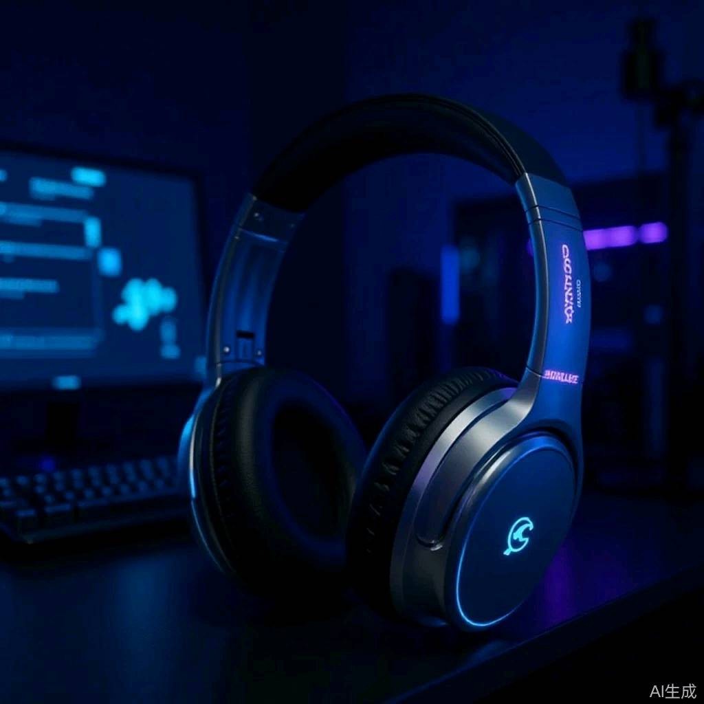 Kabelloses Bluetooth-Kopfhörer VJ901 Retro-Stil Maillard-Design On-Ear tragbar Karte einsetzbar klappbar Noise Cancellation Kopfhörer Fabrik - 3