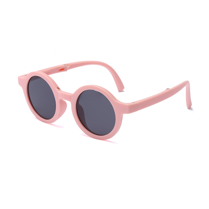 Pink frame gray film
