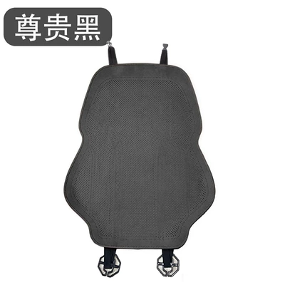 Universal seat cover — Cover - type-a-plush-noble-black-backrest-universal-model