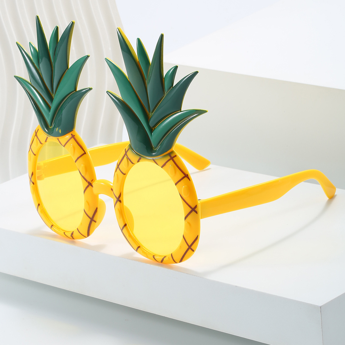 Extraño gafas de fiesta hawaiana fruta modelado sandía ojos de fresa piña y otros accesorios de playa de verano gafas de sol