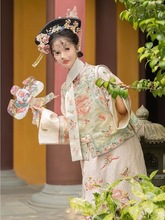 吉祥如意清代格格服装新中式宫廷风清朝贵妃服饰旗装国风汉服女款