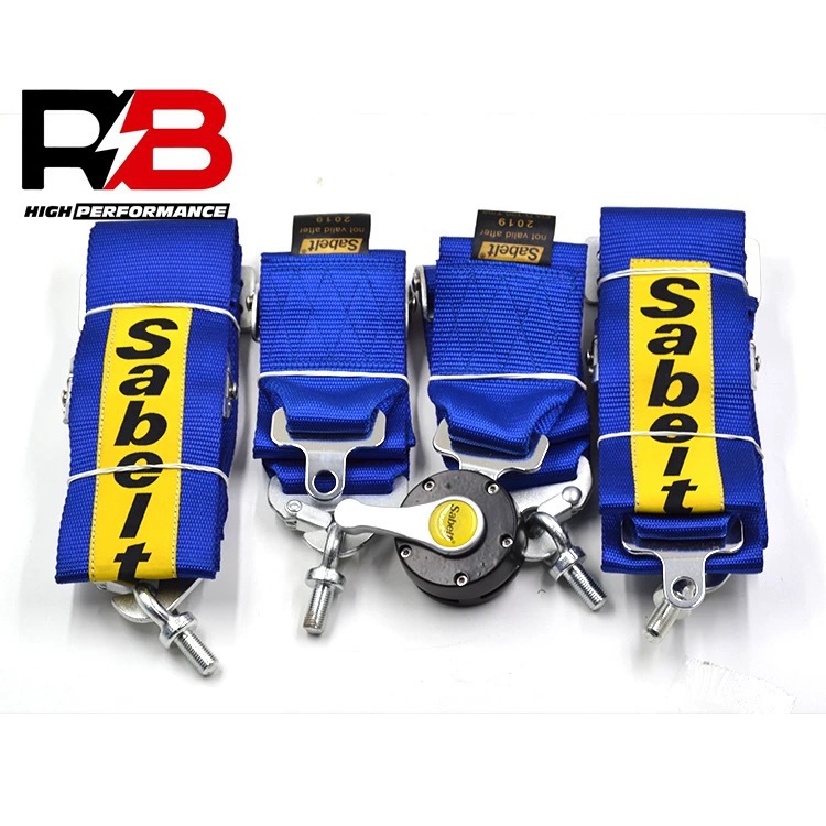 Sabelt racing seatbelt modification universal seatbelt 3inch quick-release four, five, or six-point seatbelt