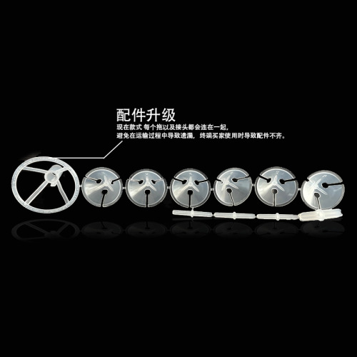 New table floating balloon transparent bracket wedding birthday party scene layout table floating balloon column tow bar floor floating