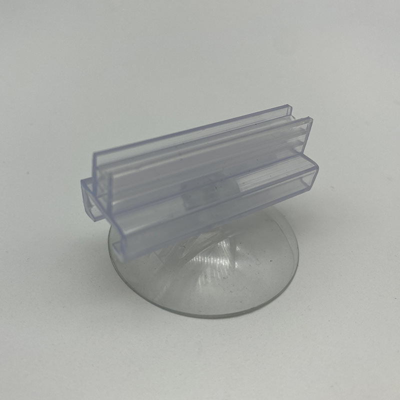 超市标签夹广告夹 超市水果店促销夹子 透明塑料价格牌标签夹