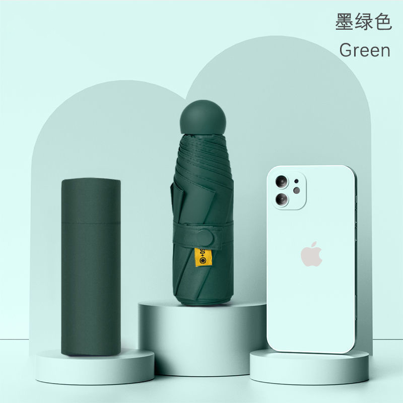 ミニポケットカプセル傘女性用 70% off 層傘日傘プロの日焼け止め UV 保護日傘