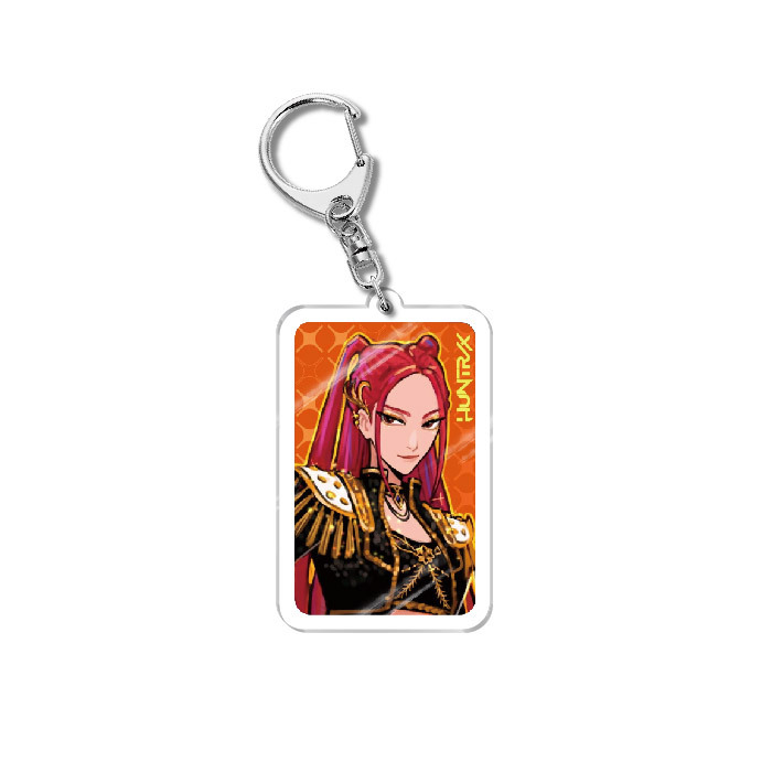 Kpop Demon Hunters Caza de Brujas Acrílico Colgante de llaveros Joyas Creativas Regalos