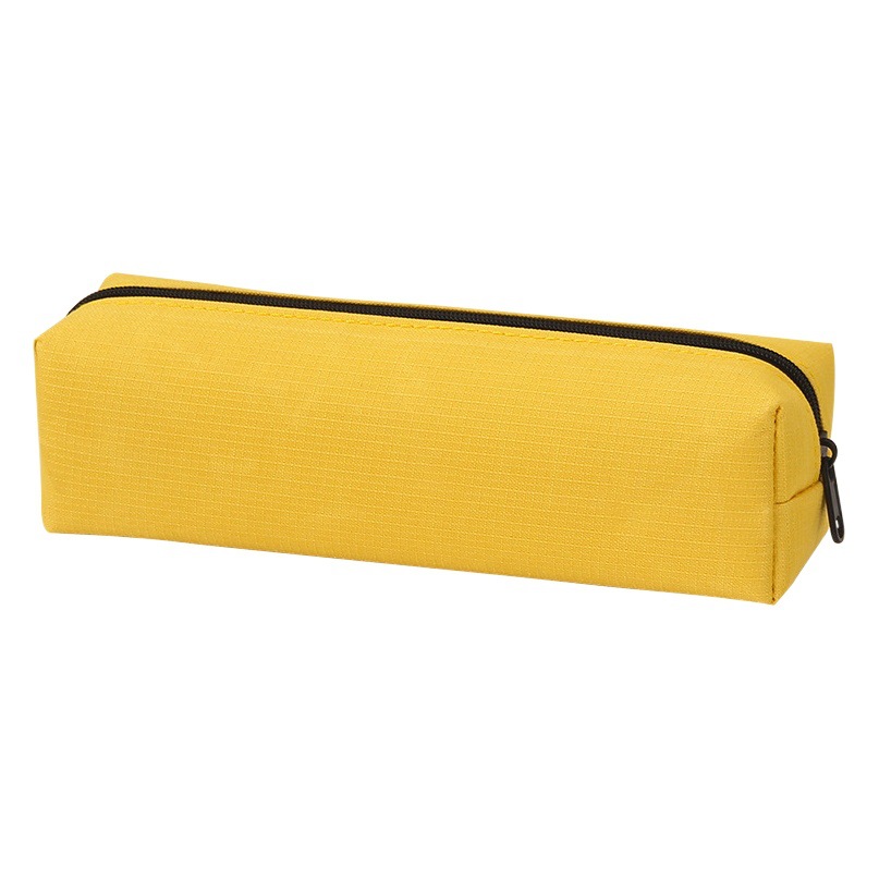 Linda caja de papelería portátil, bolsa de lápices de simulación de nicho simple, bolsa de papelería de almacenamiento especial de gran capacidad para niños