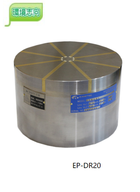 日本kanetec带消磁功能圆形永磁吸盘 EP-DR20