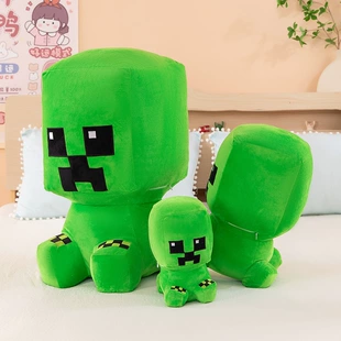 Большая мягкая игрушка-крипер подушка для сна
