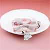 Removable choker with bow, small bell, accessory, suitable for import, new collection, pet, cat