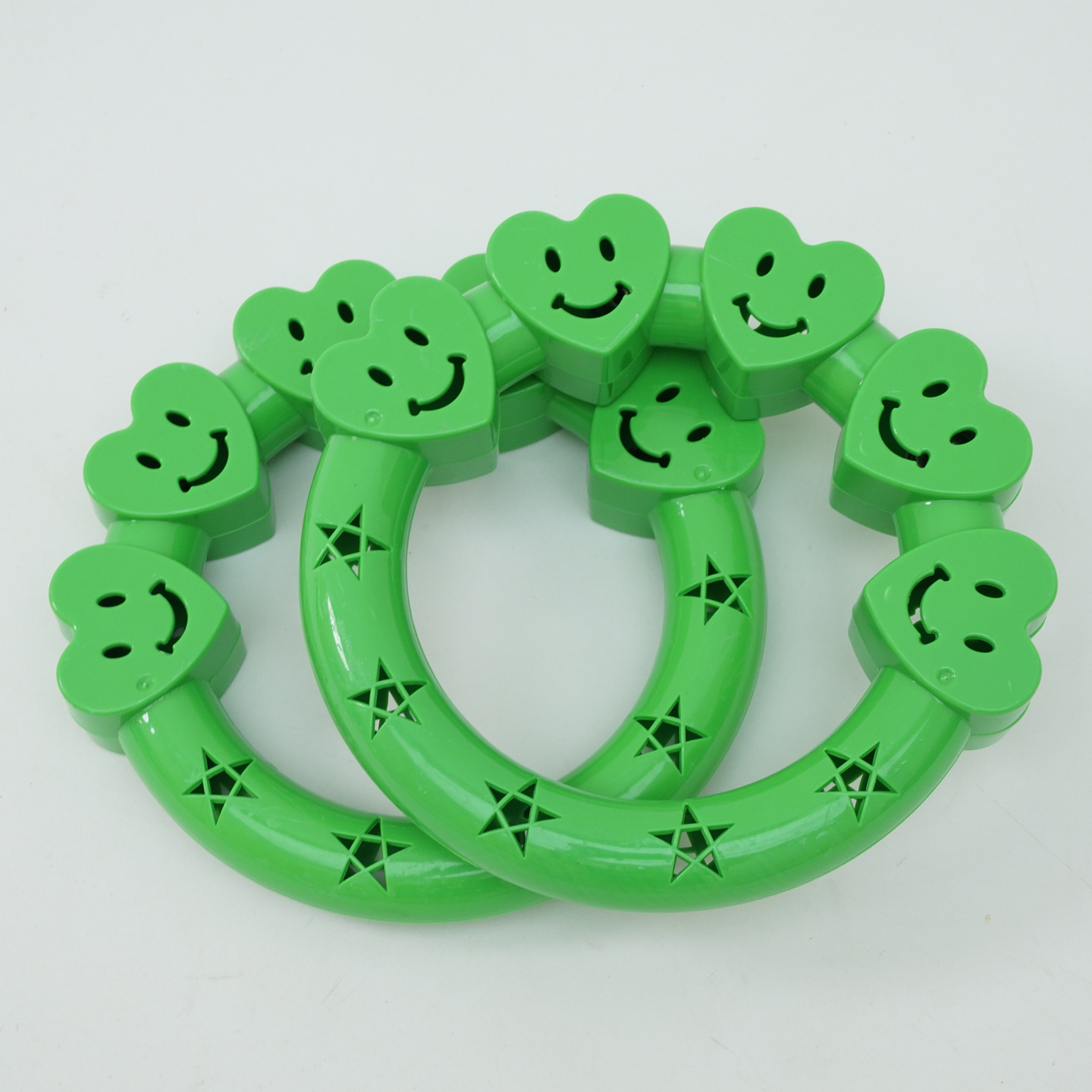 Juguetes infantiles amor pulsera acústica anillo de ejercicios físicos jardín de infantes equipos de ejercicios matutinos círculo de gimnasia danza campana de mano